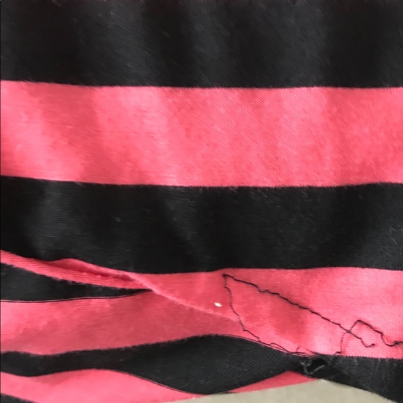 Pink & Black Striped  Lularoe Irma - Picture 3 of 4